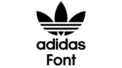 what is adidas font called.